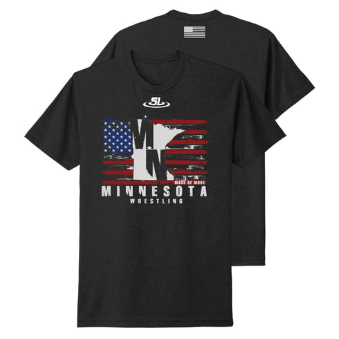 Scraplife State Wrestling Tee - Minnesota